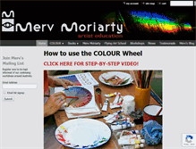 Tablet Screenshot of mervmoriarty.com